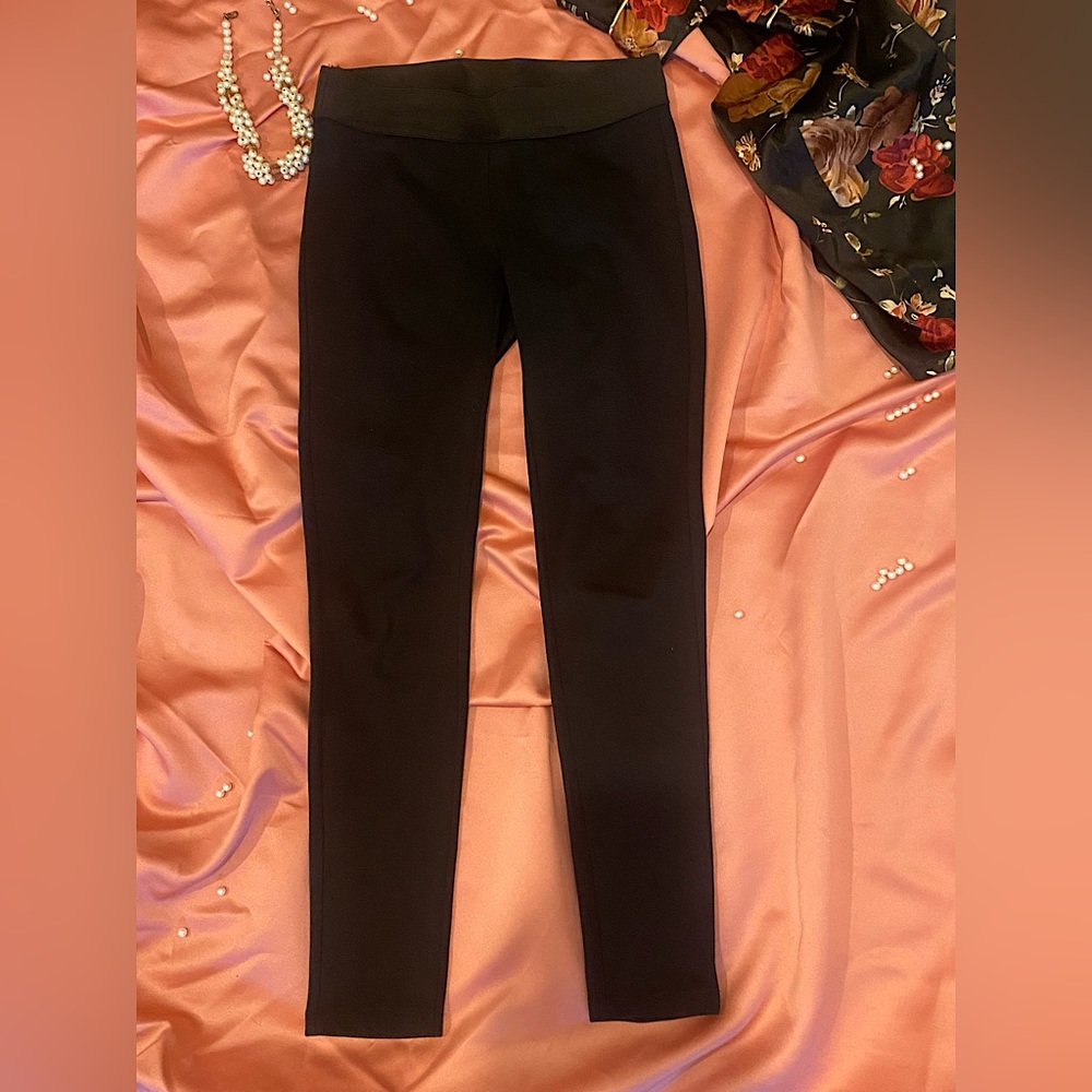ANN TAYLOR Black Pants/Leggings, Size: XS (X-Small)